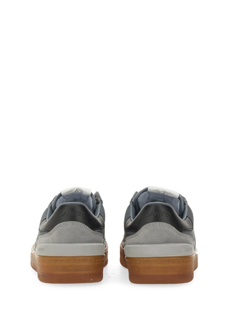 mesh, suede and nappa leather sneaker by Selfnex