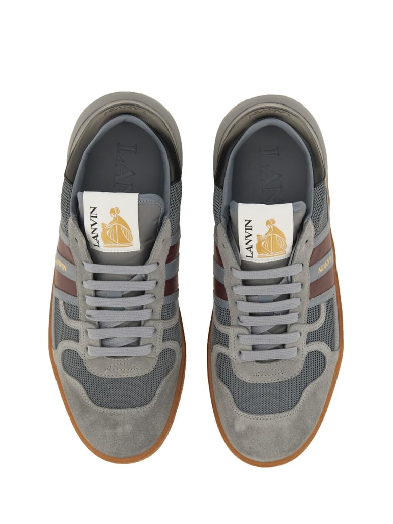 mesh, suede and nappa leather sneaker by Selfnex