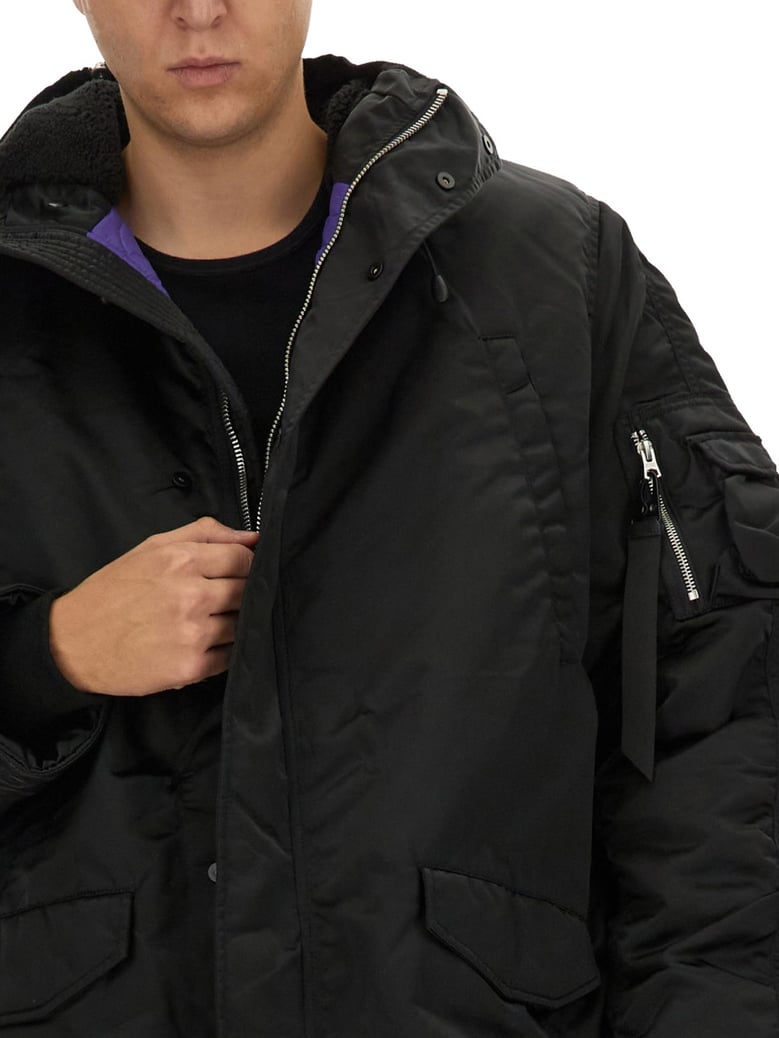 long bomber jacket n-3b by Selfnex