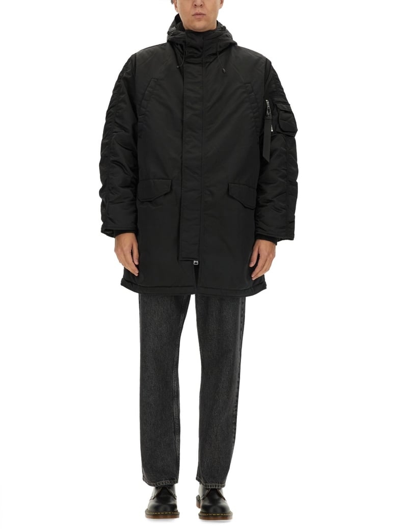 long bomber jacket n-3b by Selfnex