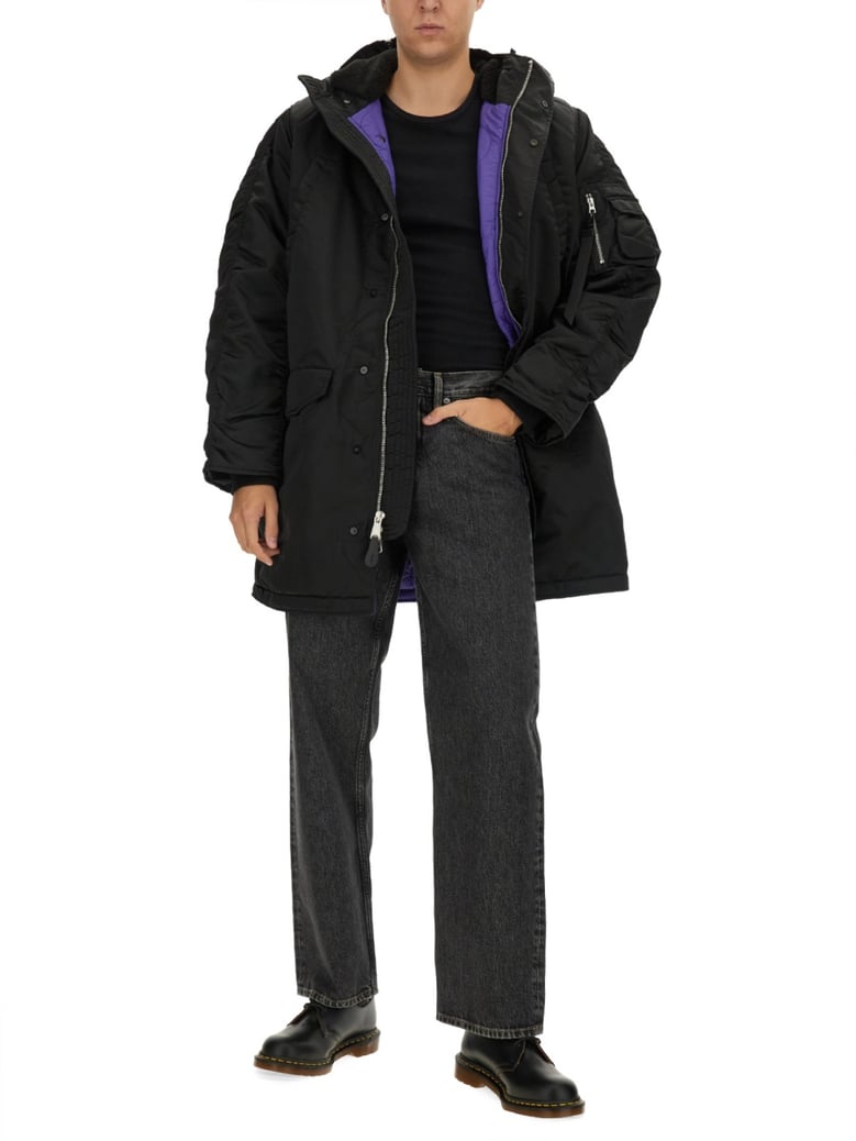 long bomber jacket n-3b by Selfnex