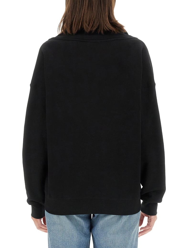 v-neck sweatshirt by Selfnex