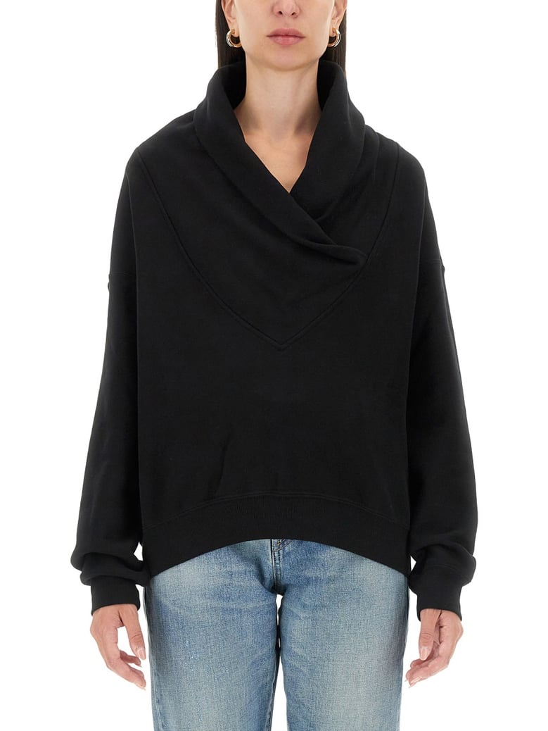 v-neck sweatshirt by Selfnex