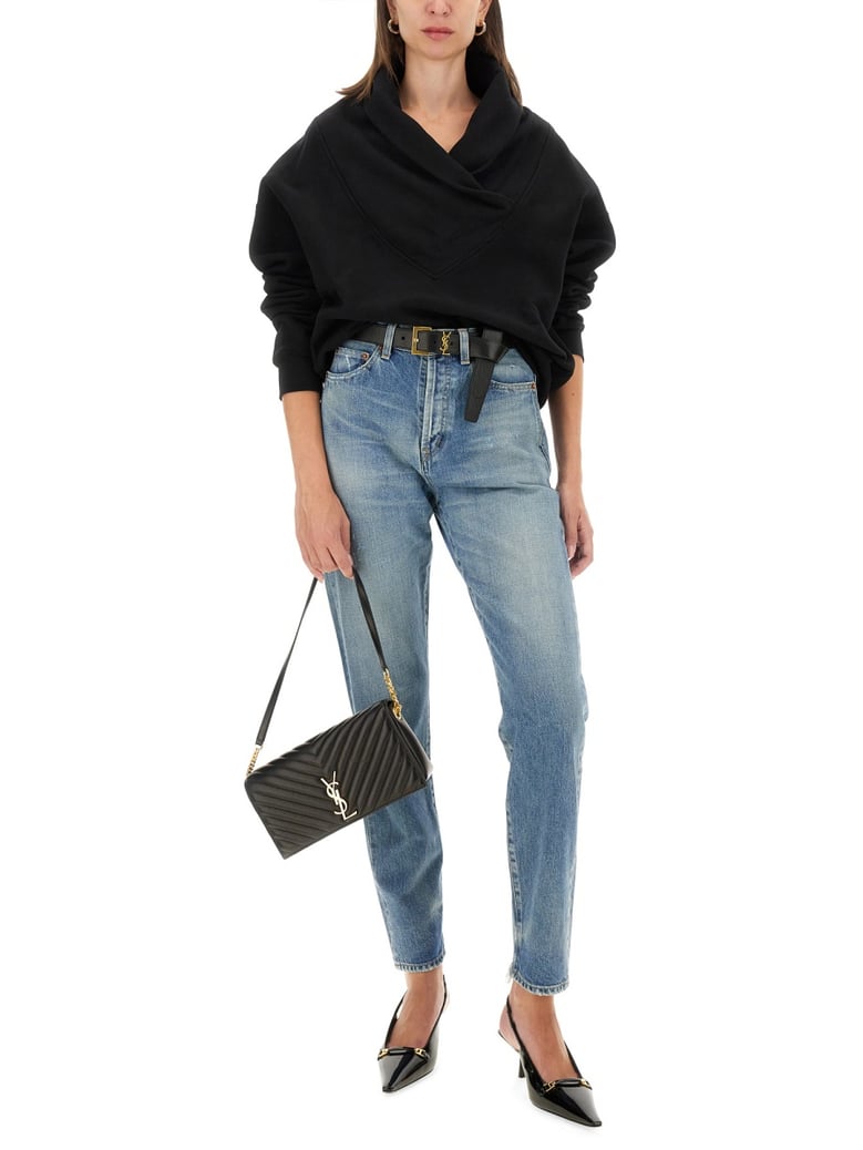 v-neck sweatshirt by Selfnex