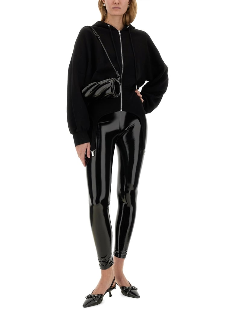 sweatshirt with suspenders by Selfnex