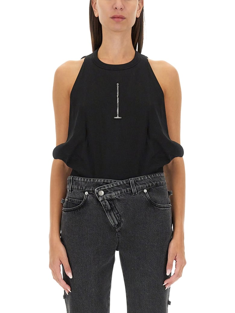 ribbed tank top by Selfnex