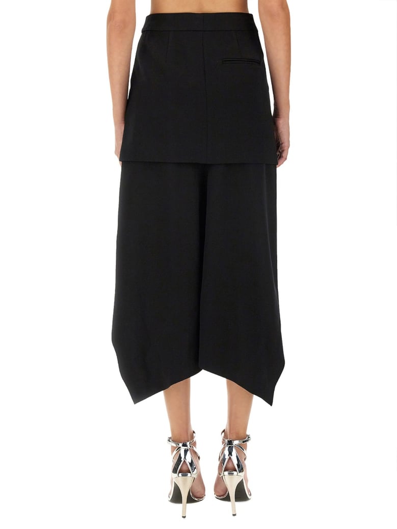 asymmetrical skirt by Selfnex