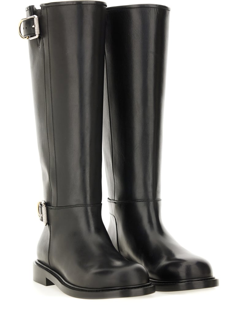 flat boot "voyou" by Selfnex