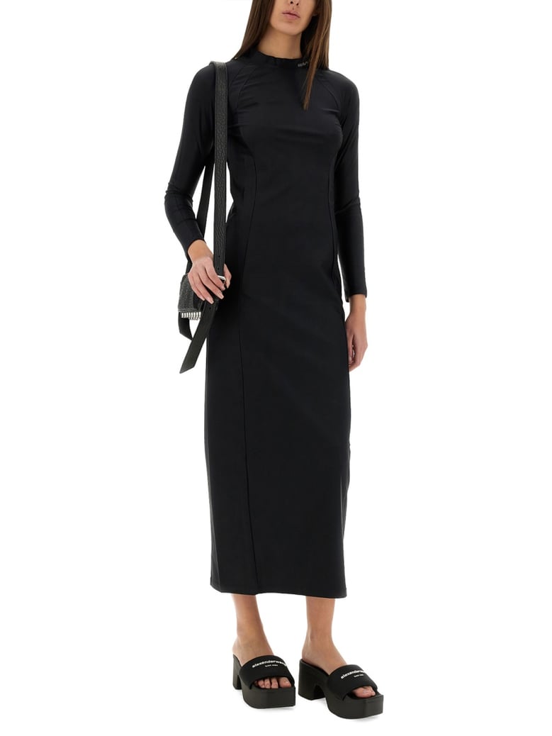 long dress with logo by Selfnex