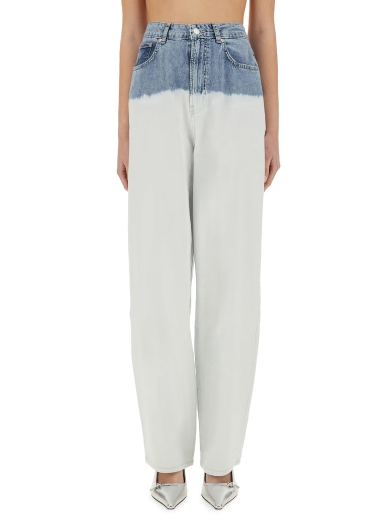 two-colour jeans by Selfnex