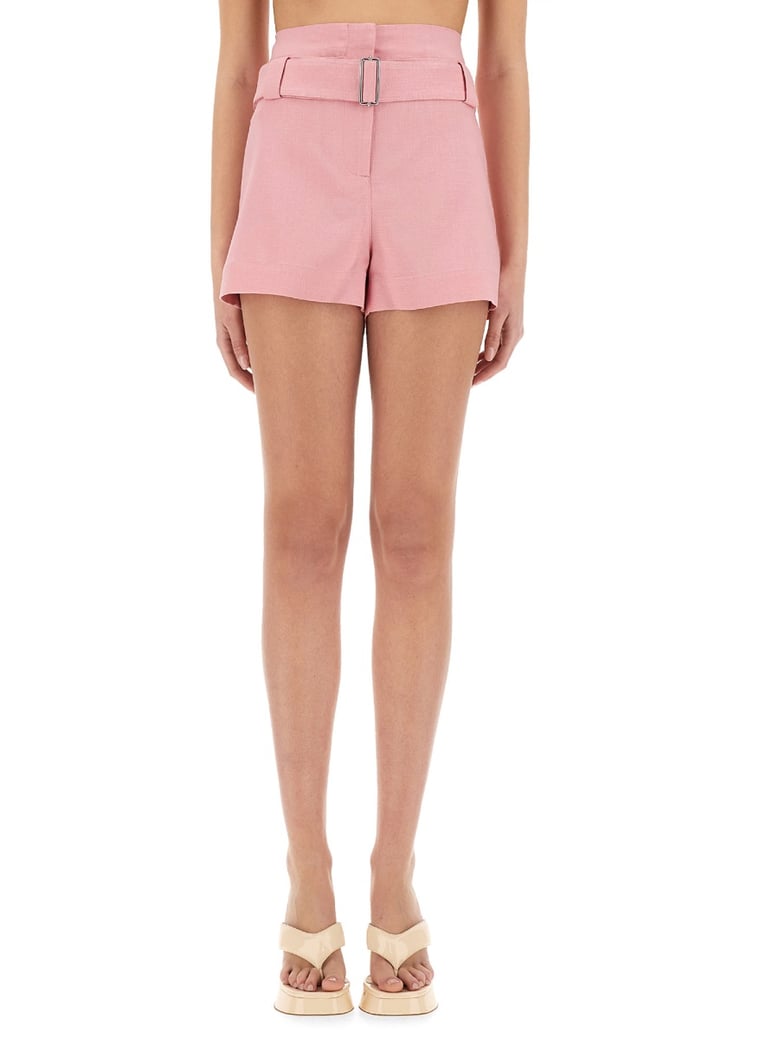 belted shorts by Selfnex