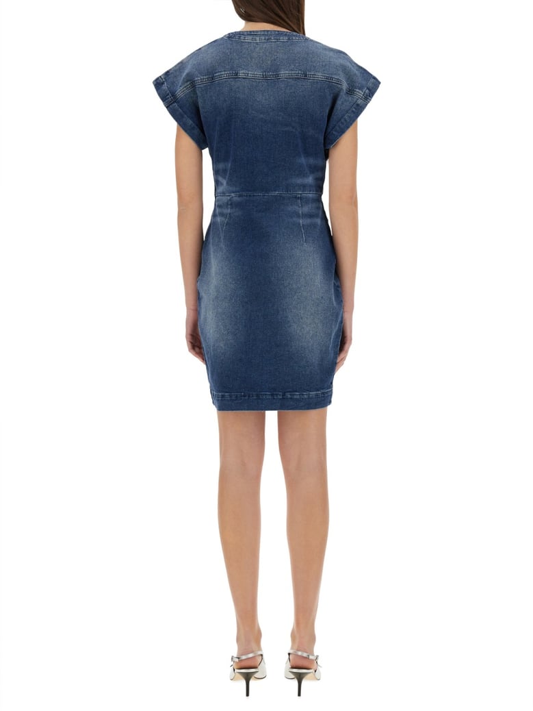 denim dress in slim fit by Selfnex