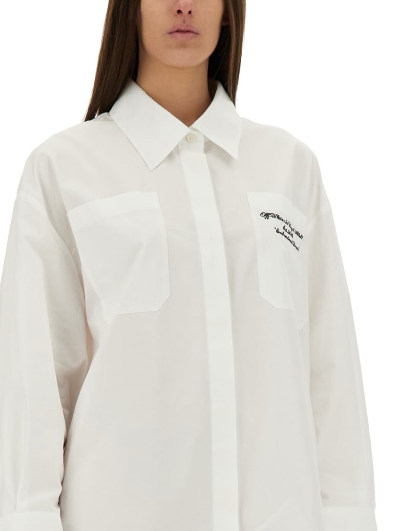 oversized poplin shirt by Selfnex