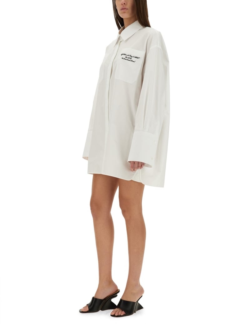 oversized poplin shirt by Selfnex