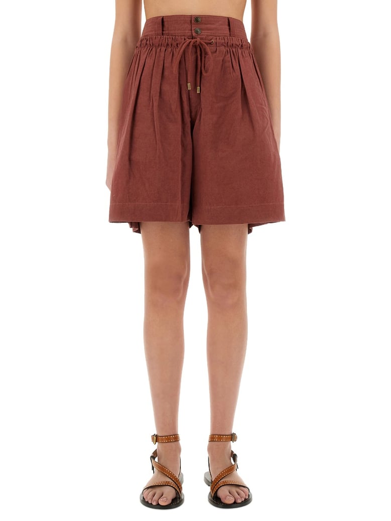 ingrid wide leg shorts by Selfnex