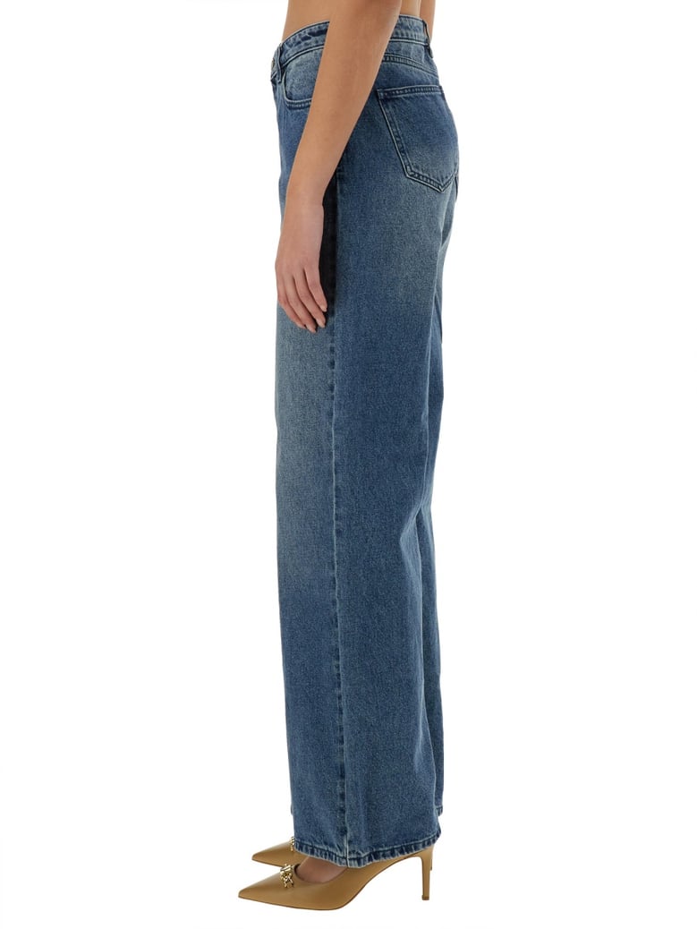 straight leg jeans by Selfnex