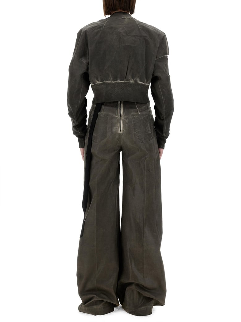 cropped bomber jacket by Selfnex