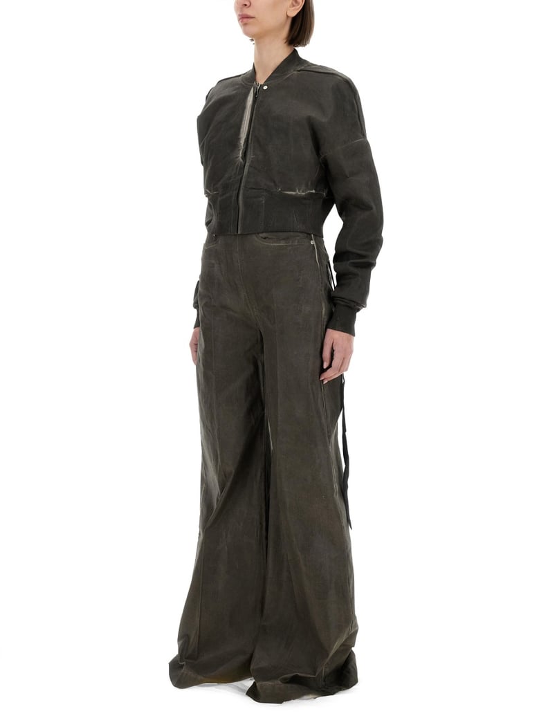cropped bomber jacket by Selfnex