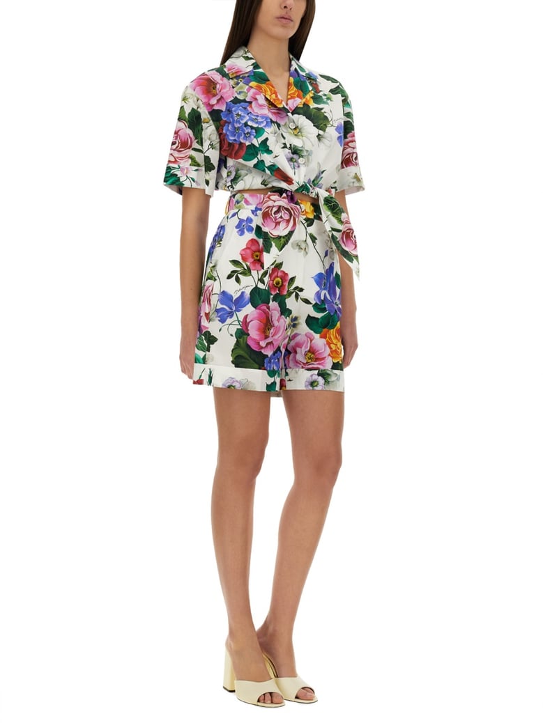 floral print shorts by Selfnex