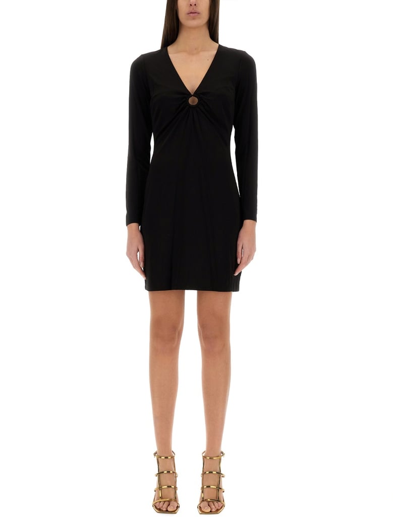jersey dress with drop opening by Selfnex