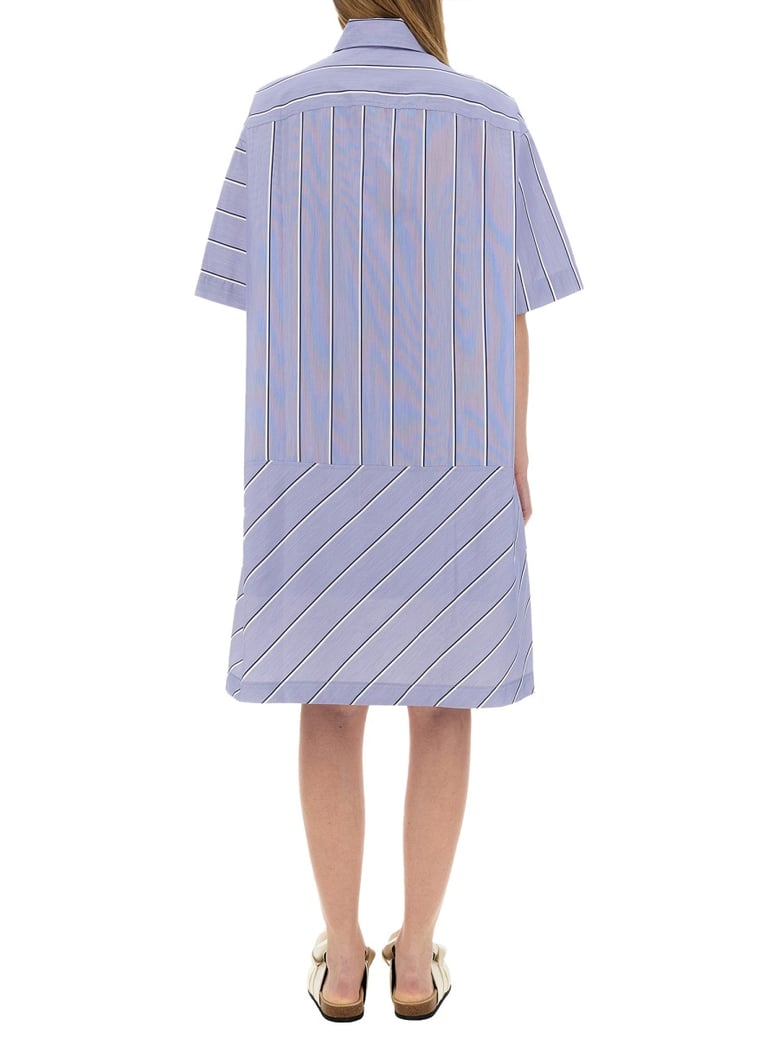 chemisier dress in baby blue by Selfnex