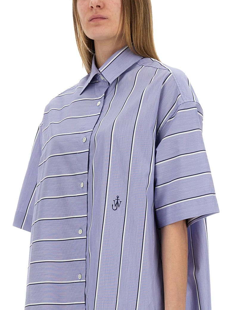 chemisier dress in baby blue by Selfnex