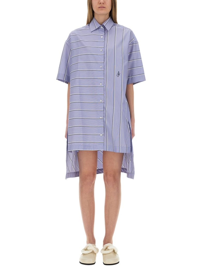 chemisier dress in baby blue by Selfnex