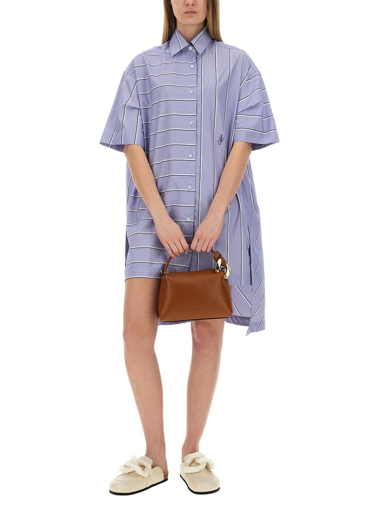 chemisier dress in baby blue by Selfnex