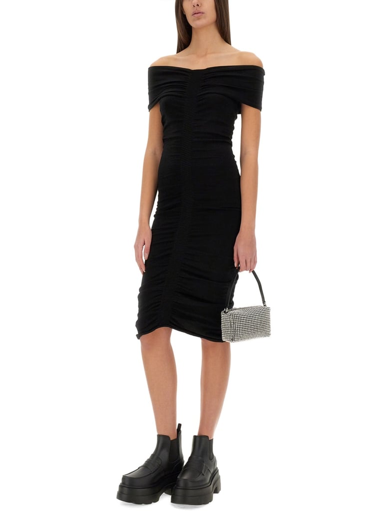 off shoulder dress by Selfnex