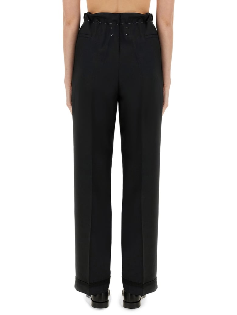 wool and mohair pants by Selfnex