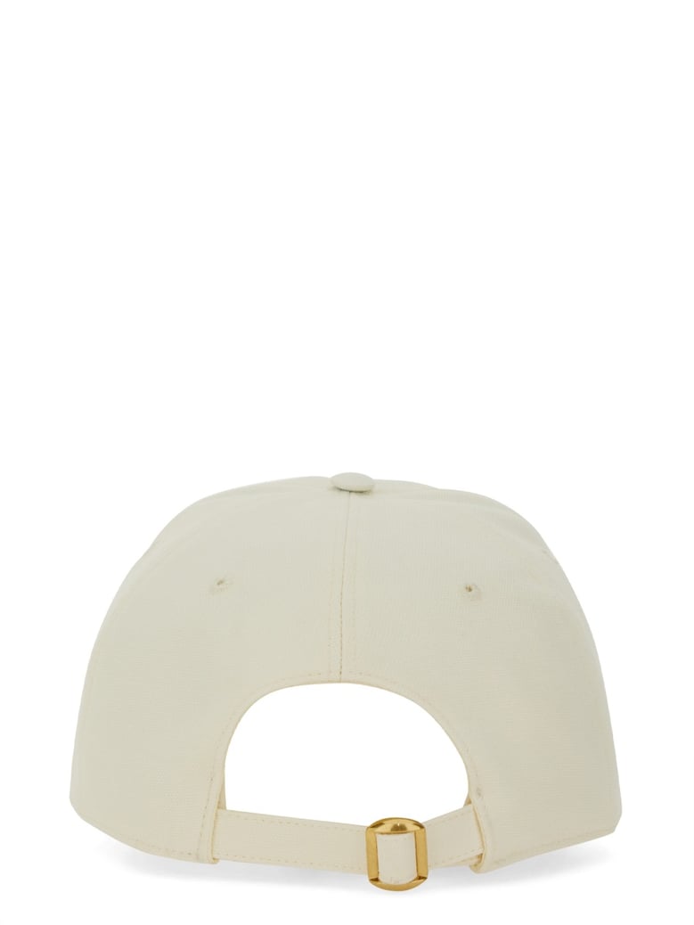 "chez valentino" embroidered baseball cap by Selfnex