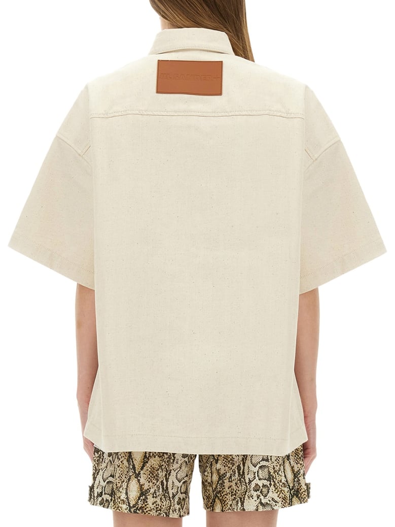 oversized heavy cotton shirt by Selfnex