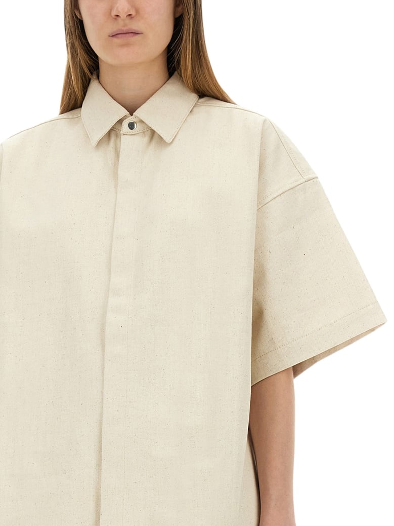 oversized heavy cotton shirt by Selfnex