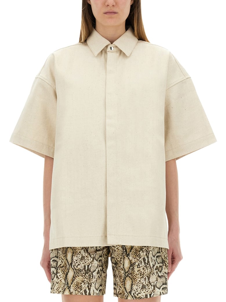 oversized heavy cotton shirt by Selfnex