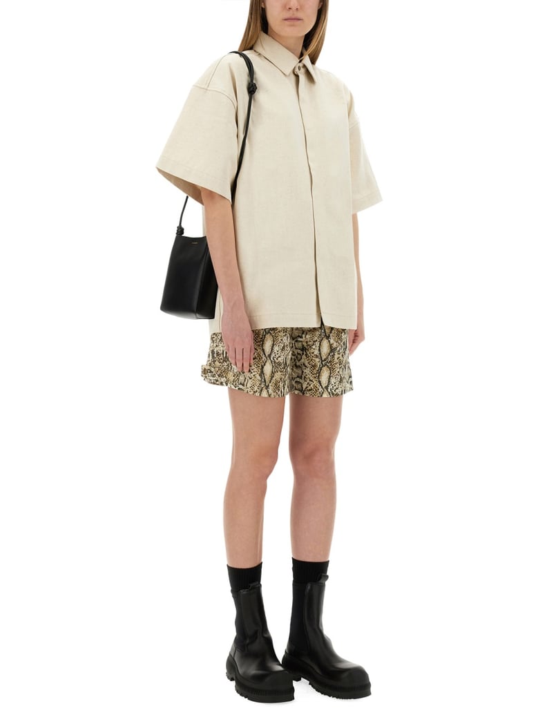 oversized heavy cotton shirt by Selfnex