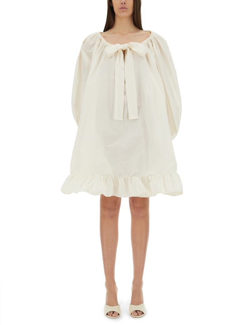 ruffle hem dress by Selfnex