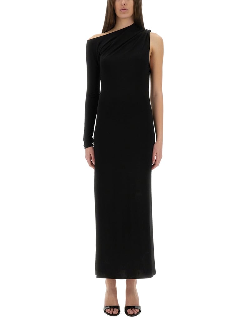 long one-shoulder dress by Selfnex