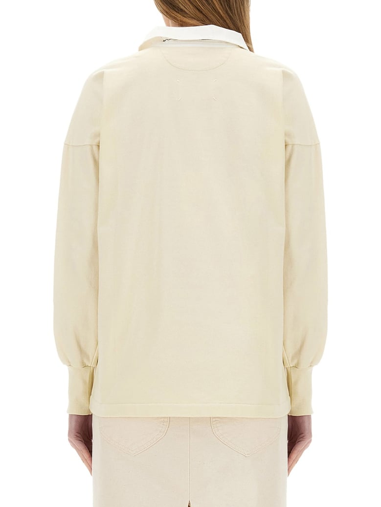 polo shirt with print by Selfnex