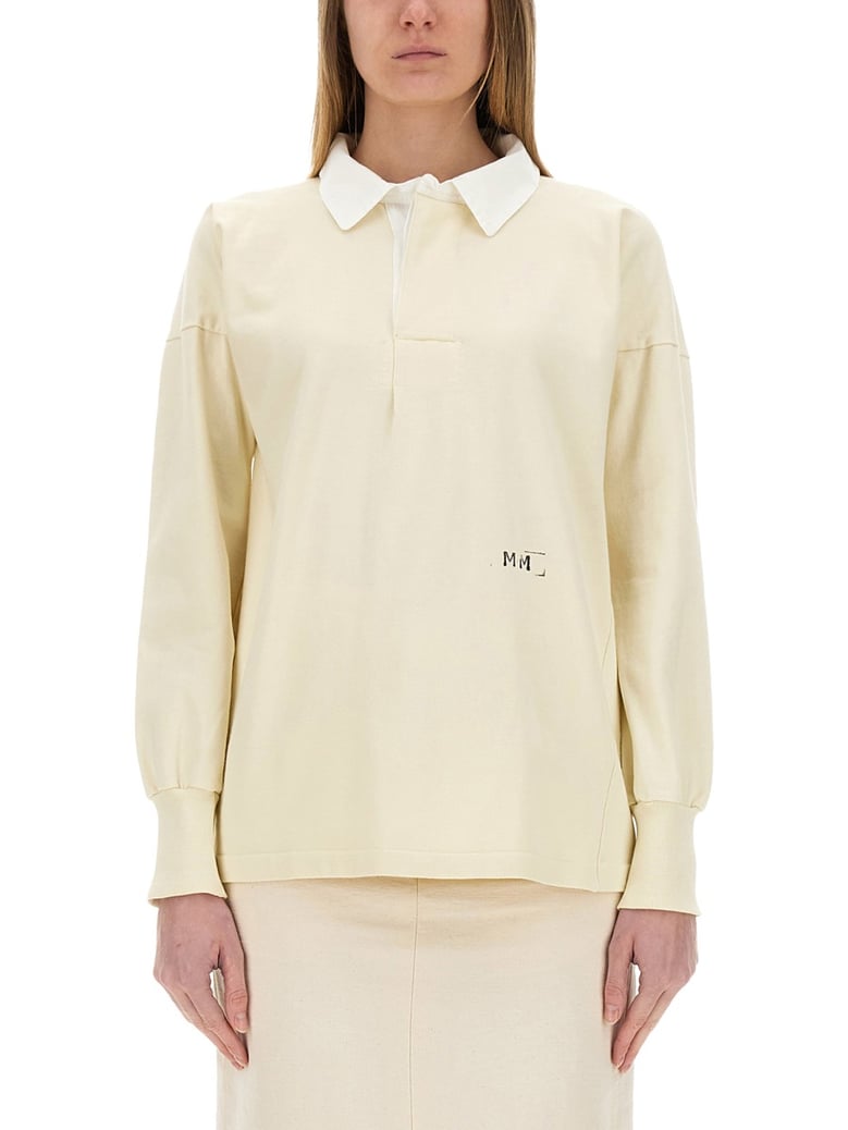polo shirt with print by Selfnex