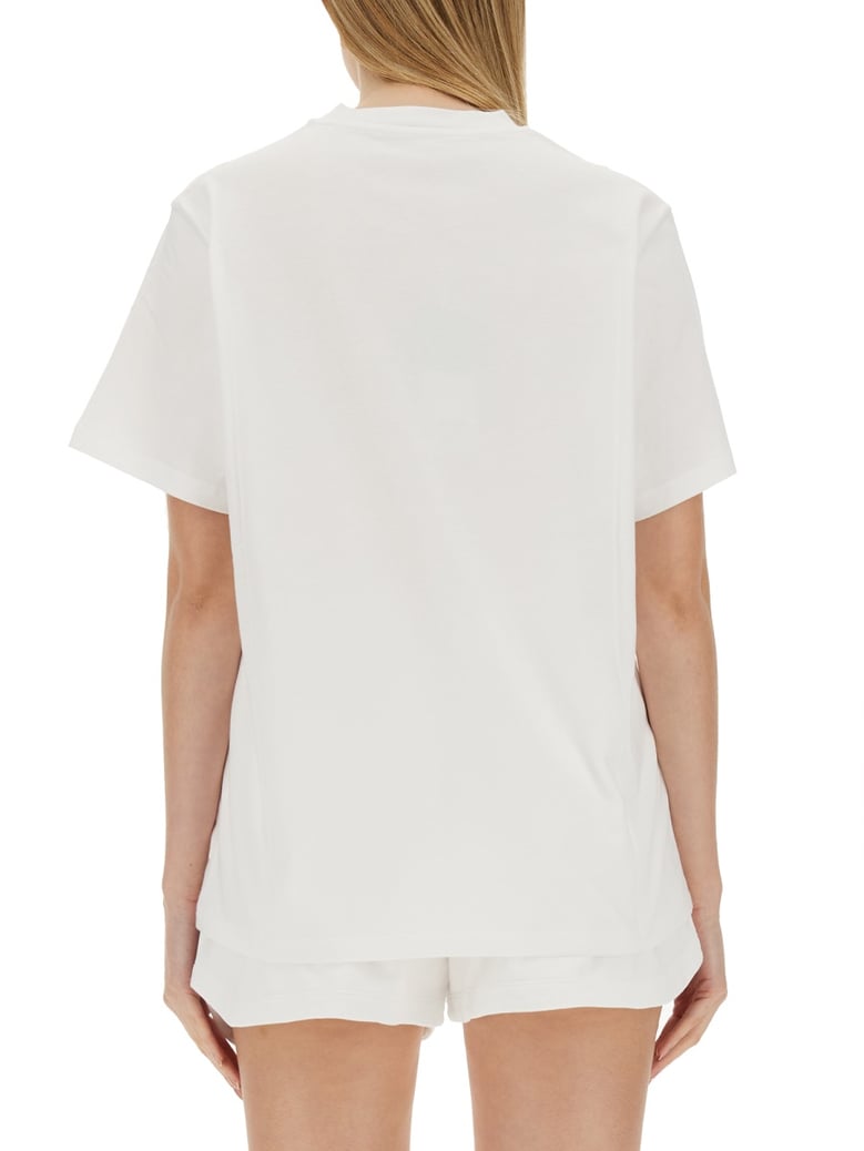cotton t-shirt in white by Selfnex
