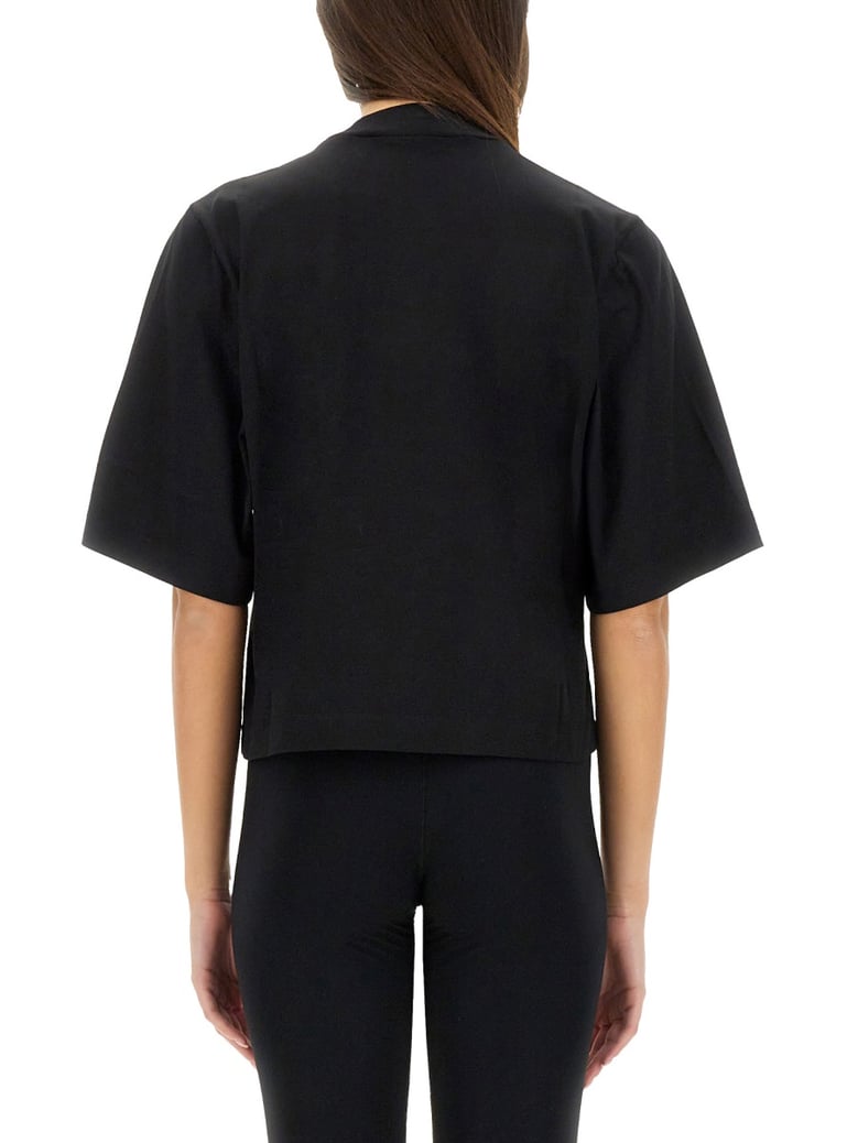 logo cropped t-shirt by Selfnex