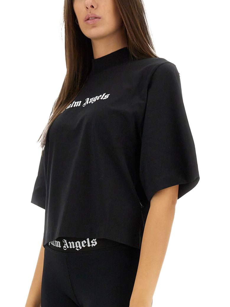 logo cropped t-shirt by Selfnex