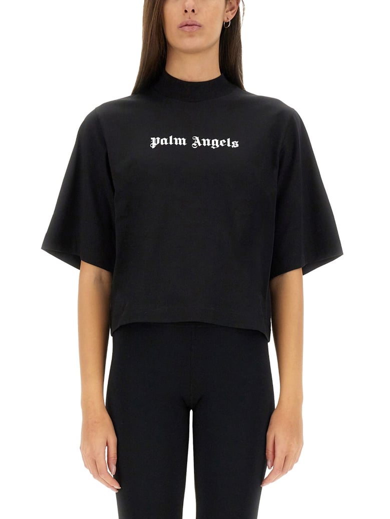 logo cropped t-shirt by Selfnex