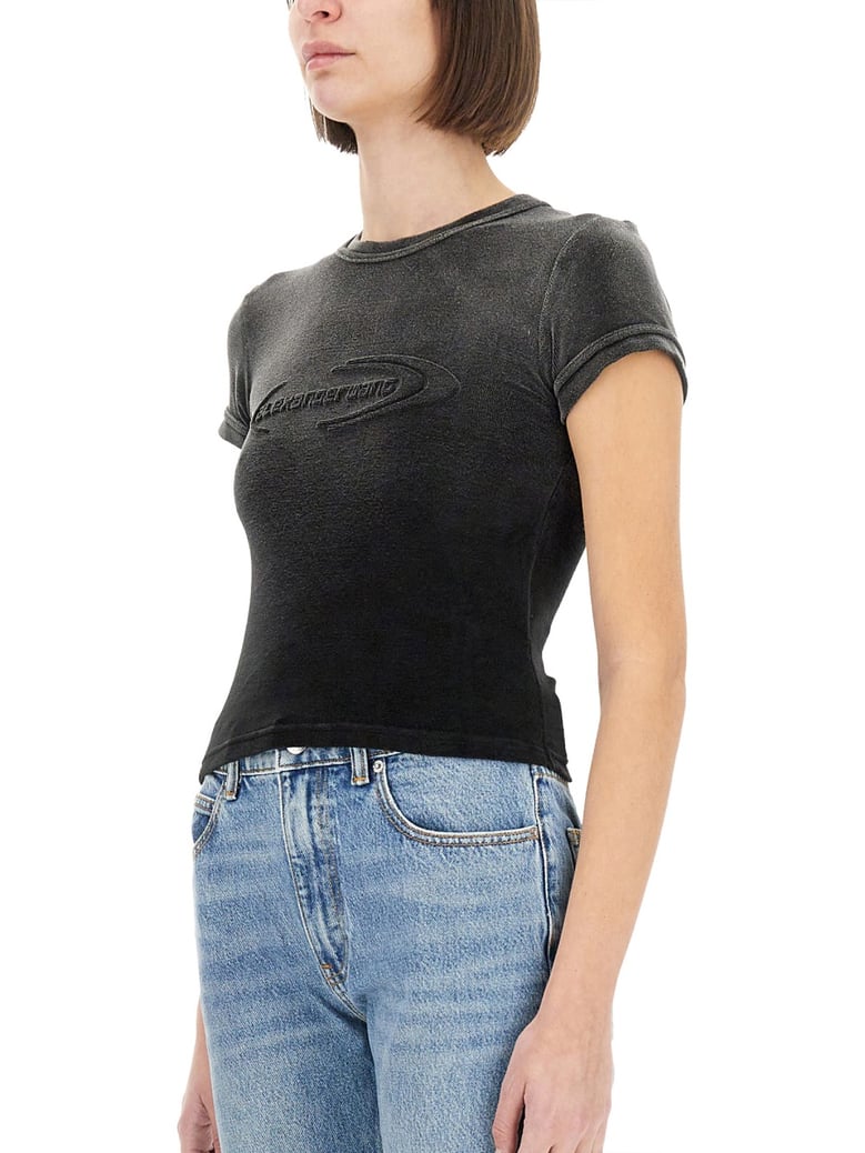 slim fit logo t-shirt by Selfnex