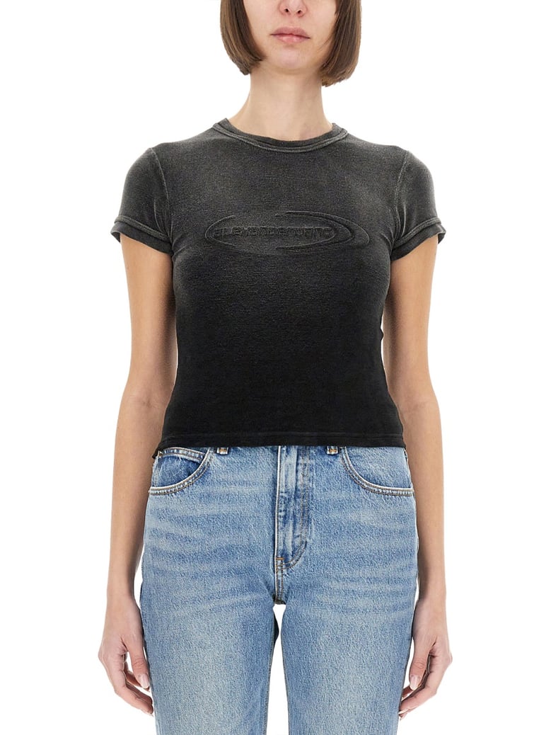 slim fit logo t-shirt by Selfnex