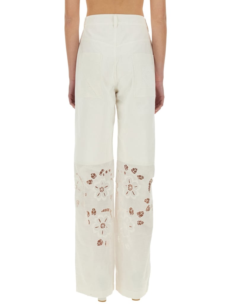upcycled linen pants by Selfnex