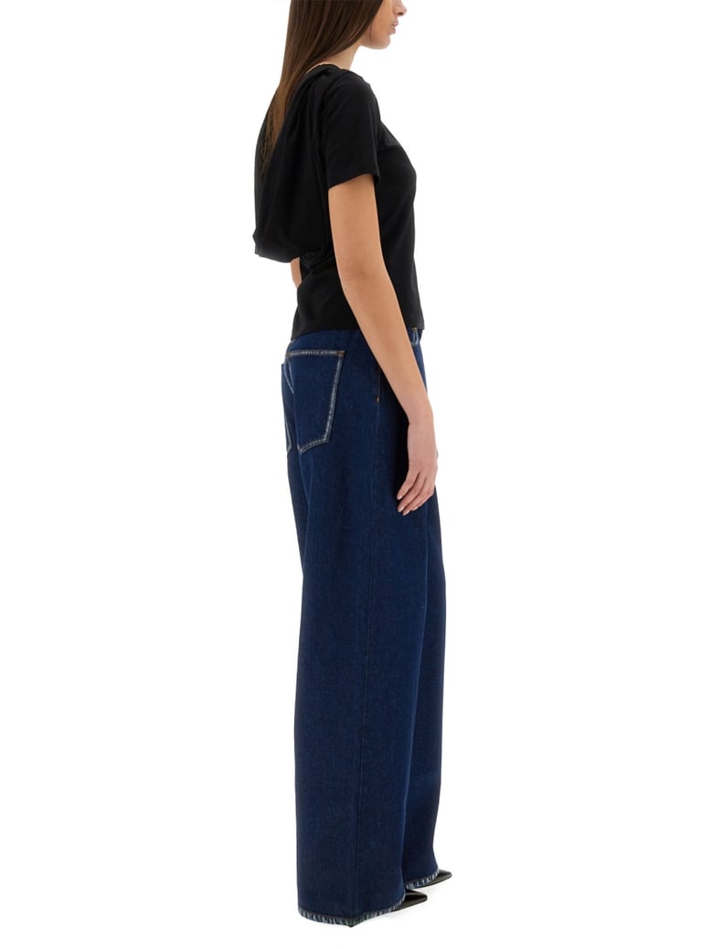 t-shirt with back neckline by Selfnex