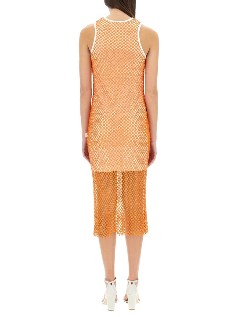 mesh and sequin dress by Selfnex