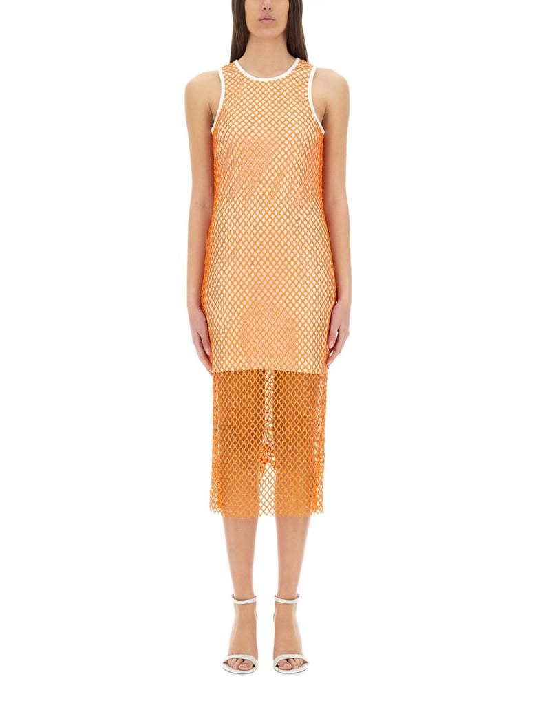 mesh and sequin dress by Selfnex