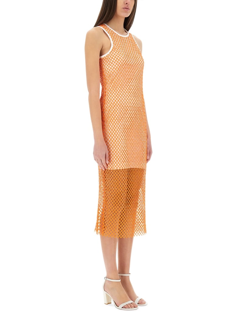 mesh and sequin dress by Selfnex